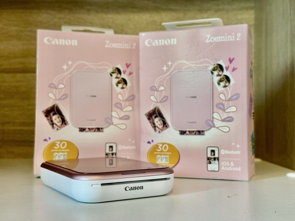 Міні принтер Бездротовий Принтер Canon Zoemini 2