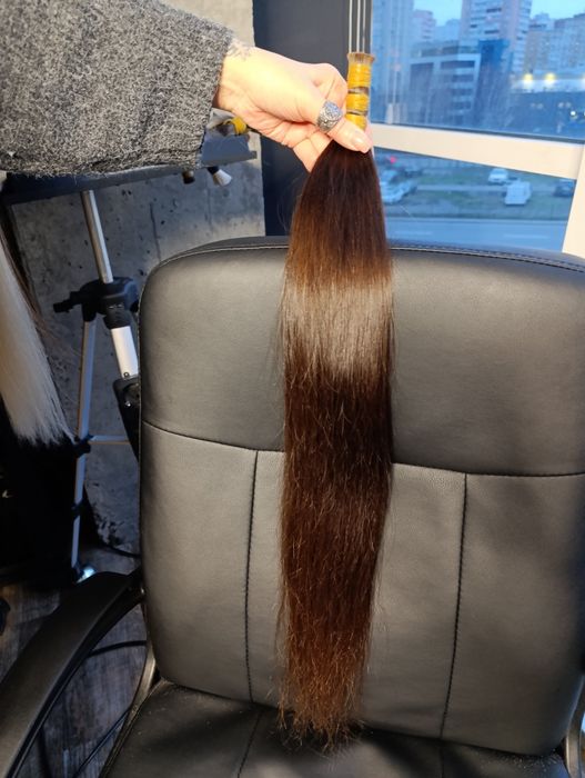 Європейське волосся м'яке не плутається від 60 см за 100г 150$