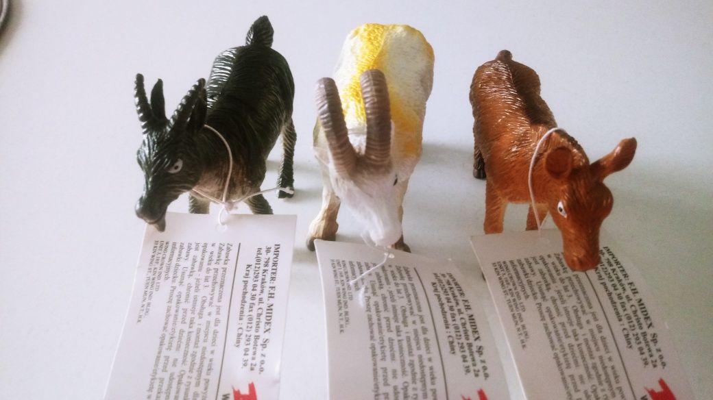 Figurki zwierząt zestaw zabawki