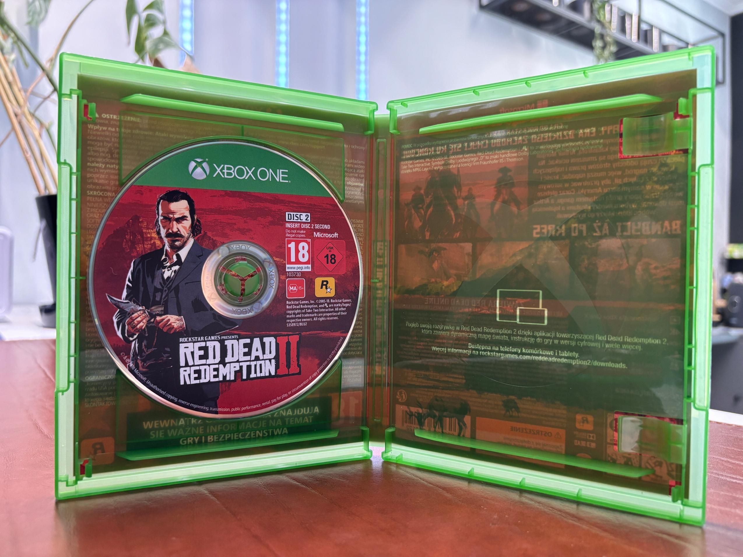 Xbox One Red Dead Redemption 2 Po Polsku