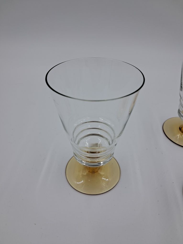 Zestaw 5 szklanek 13cm wysokości w stylu vintage