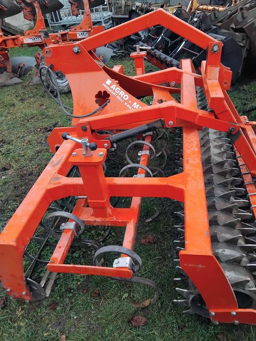 Agregat uprawowo-siewny 3m.,z hydropakiem do siewnik.tani transport
