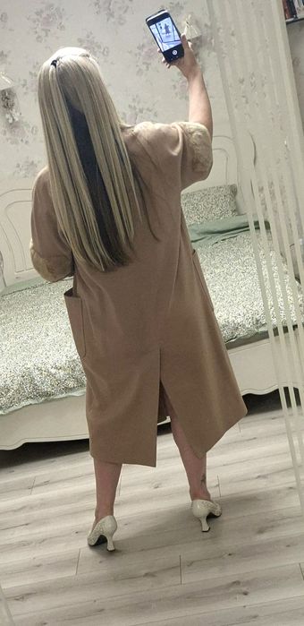 Пальто демісезон кемел