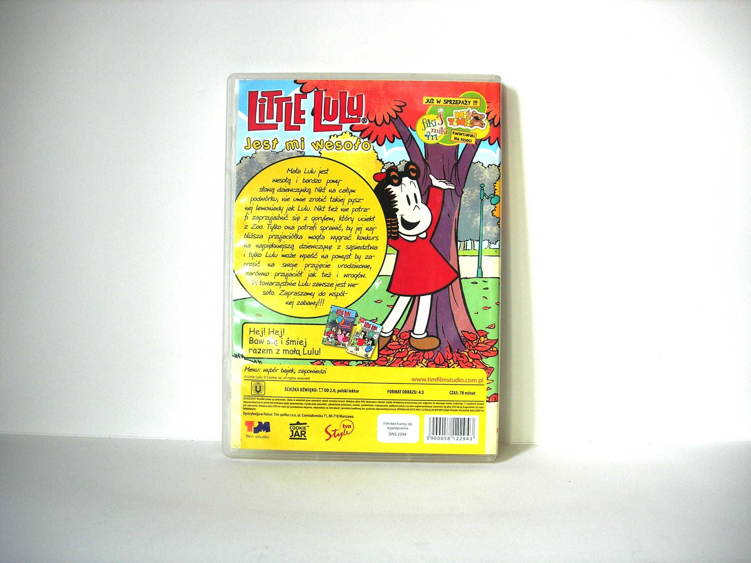 "Mała Lulu" DVD Cookie Jar 1995