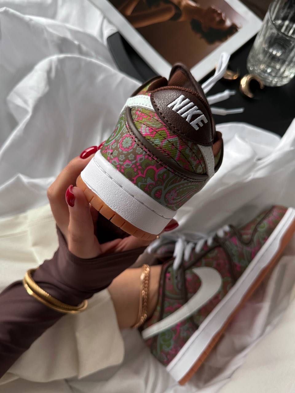 SB Dunk Low Paisley Brown Buty damskie trampki 36-40