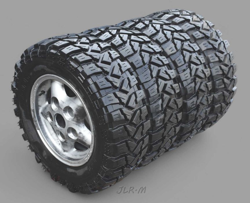 4x Opony koła 245/70R16 Gepard Mt Ecoopony  i 4X Felgi LR 16" ANR5307