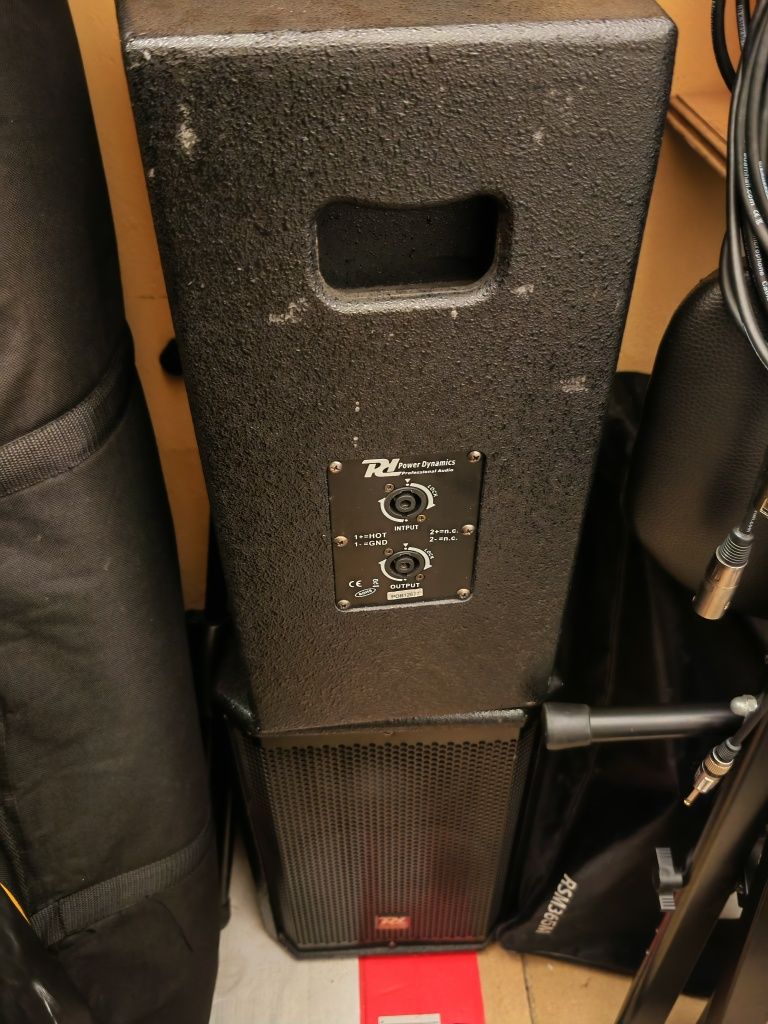 Kolumny aktywne, zestaw 3 w 1, Power dynamics, ld system Dave