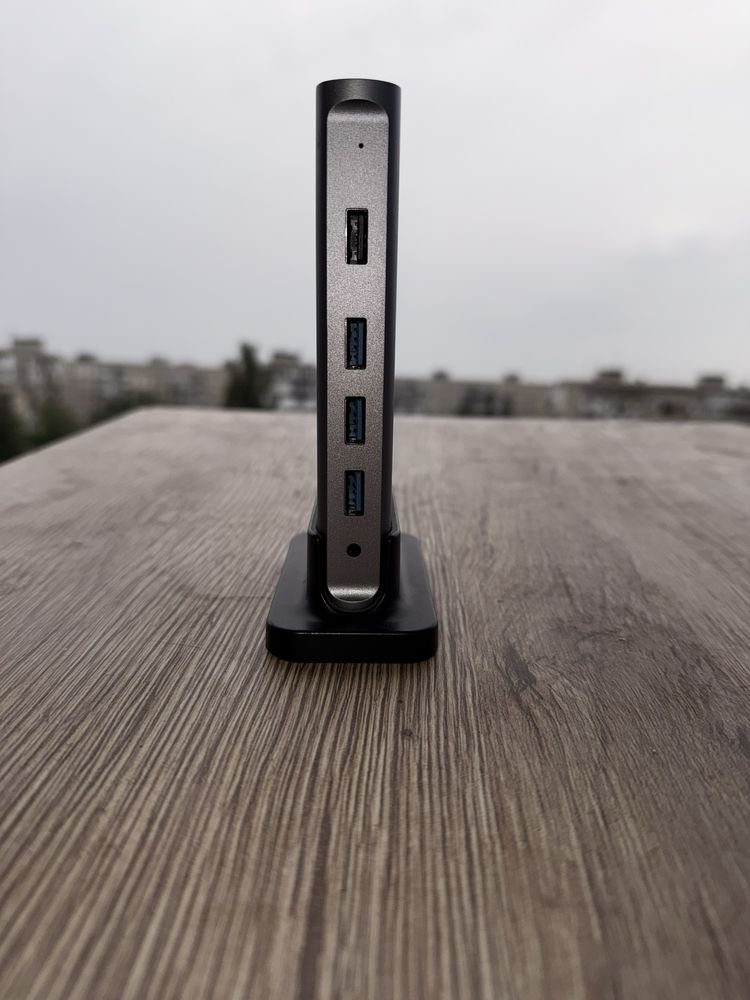 Док-станція LENTION для MacBook / ноутбуків з USB-C – 4K HDMI, LAN