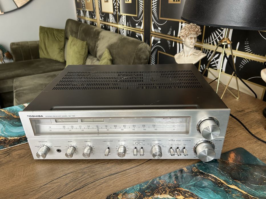 Amplituner Toshiba SA-735 Top/Kolekcjonerski Stan/Wys/Polecam!