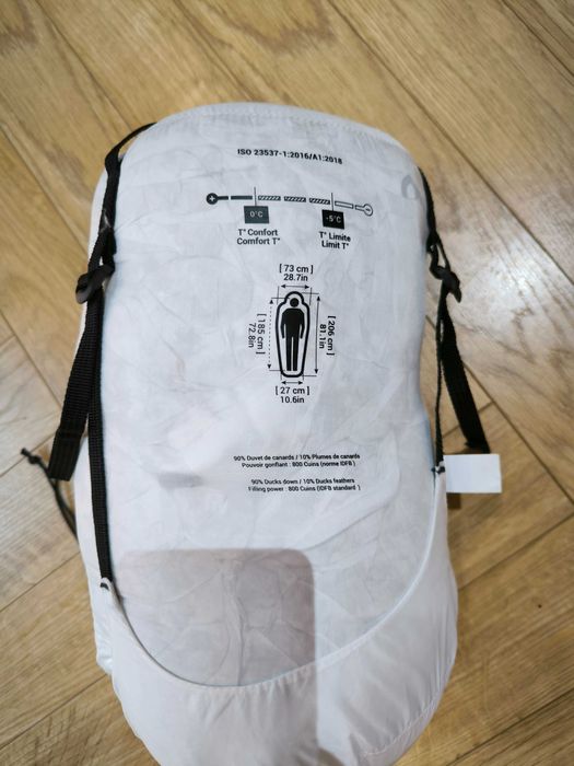 Śpiwór puchowy Simond Forclaz MT900 0°C Minimal Editions