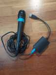 Mikrofon Singstar wraz z adapterem
