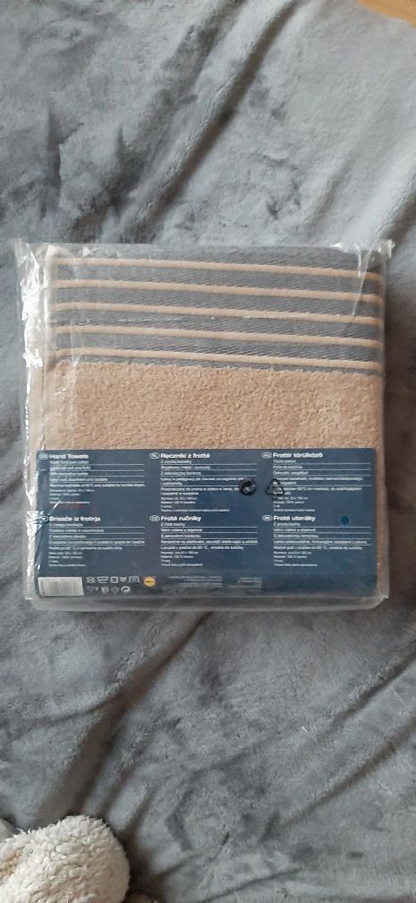 miomare ręczniki z frotte, 100% bawełna, 50x100cm 2szt