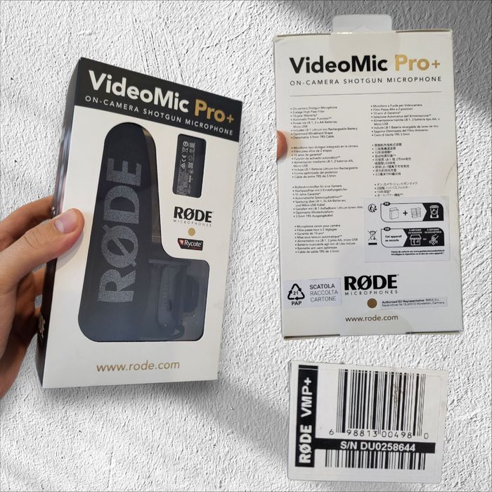 Мікрофон Rode VideoMic Pro Plus Black

   Нові запаковані зі Штатів