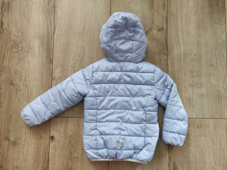 Курточка  демисезонная  Kiki&Koko девочке 5-6 лет, нежно-голубая