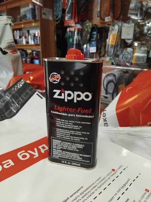 Бензин Zippo 355мл USA.