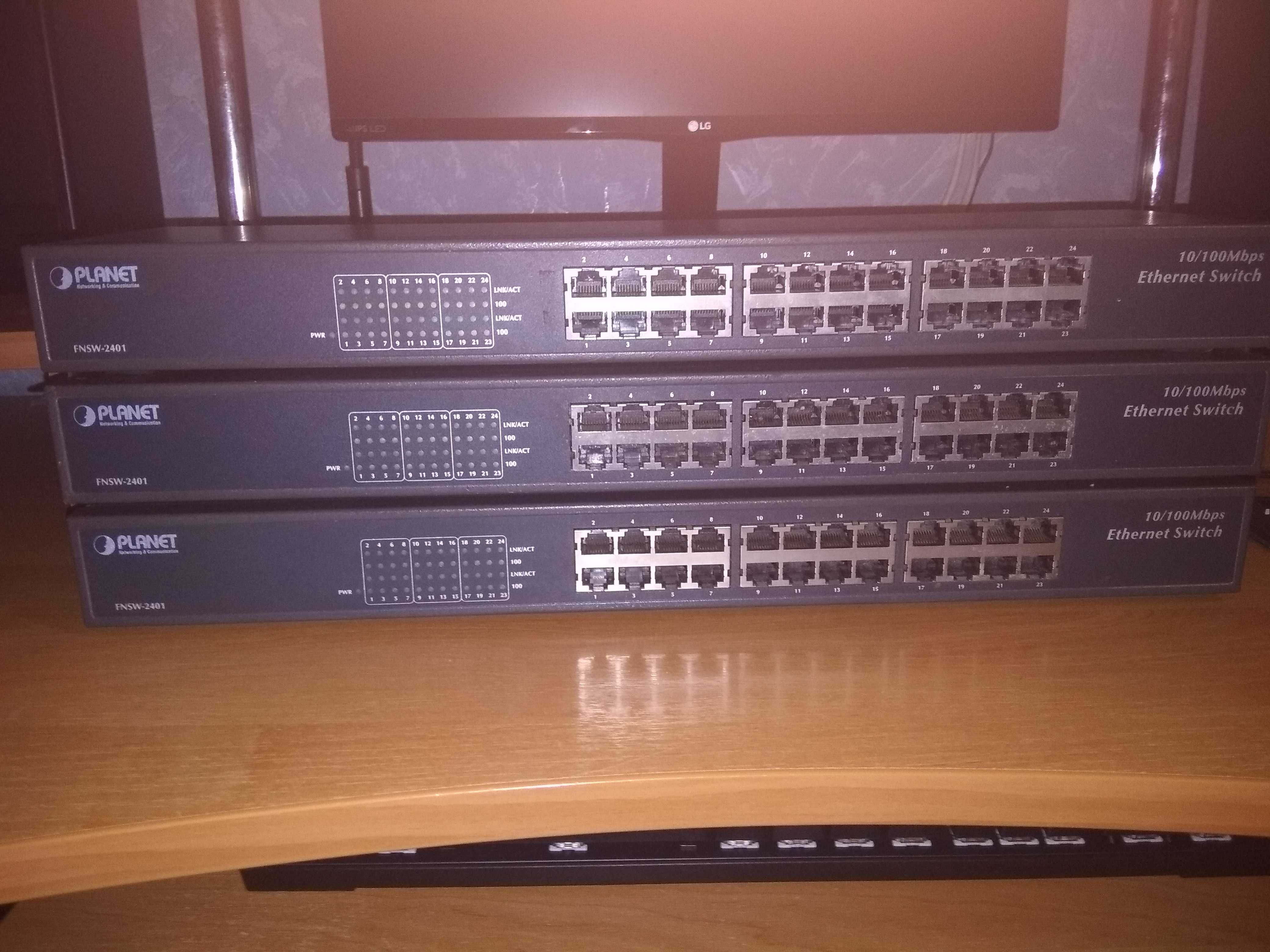 Коммутатор PLANET FNSW-2401 24-port 10/100BASE-TX Fast Ethernet Switch