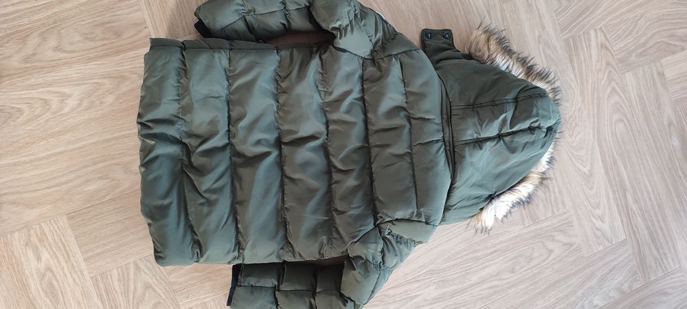 Kurtka zimowa ciepła 6/7 lat
