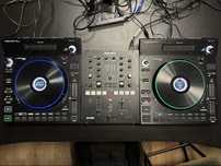 Zestaw DJ-ski mikser Numark Scratch + 2x kontroler Denon LC6000