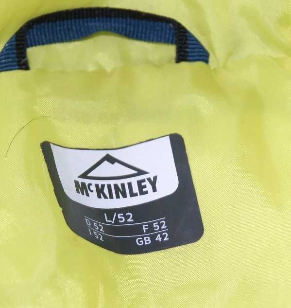 McKINLEY ROZ. L/52 kurtka męska puffer ,lekka jak nowa ciepła
