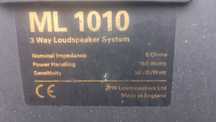Kolumny głośnikowe JPW ML1010