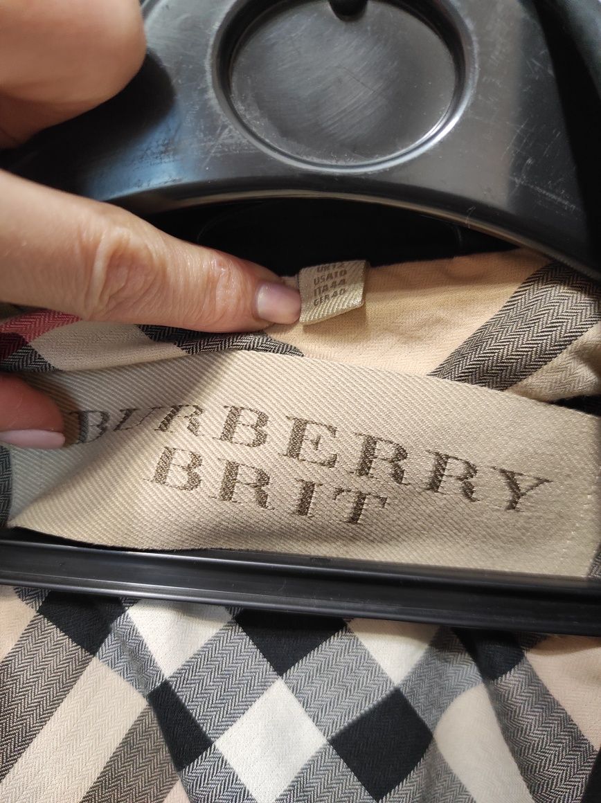 Тренч Burberry Brit original М розмір відмінний стан