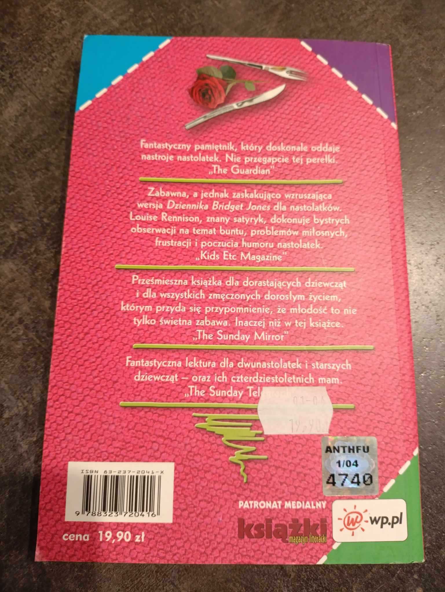 Angus, stringi i przytulanki - Louise Rennison wydanie pierwsze