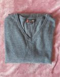 Lekki sweter XL 100% wełna merino