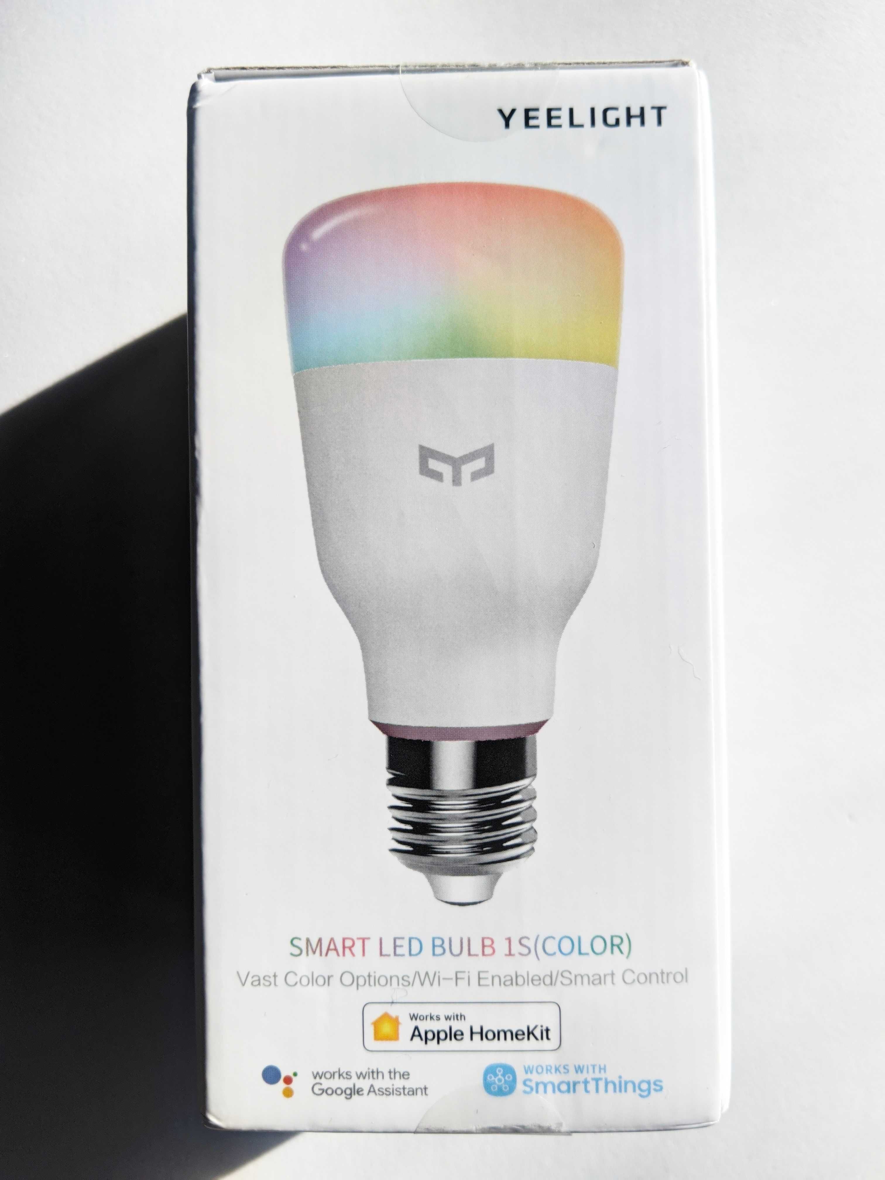 Умная лампочка RGB Yeelight Smart LED Bulb Color 1S 1SE E27