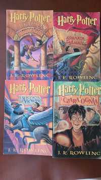 Harry Potter. 4 pierwsze części. J.k.Rowling.