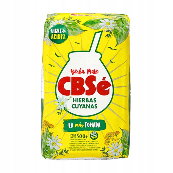 Yerba Mate CBSe Hierbas Cuyanas 500g 0,5kg