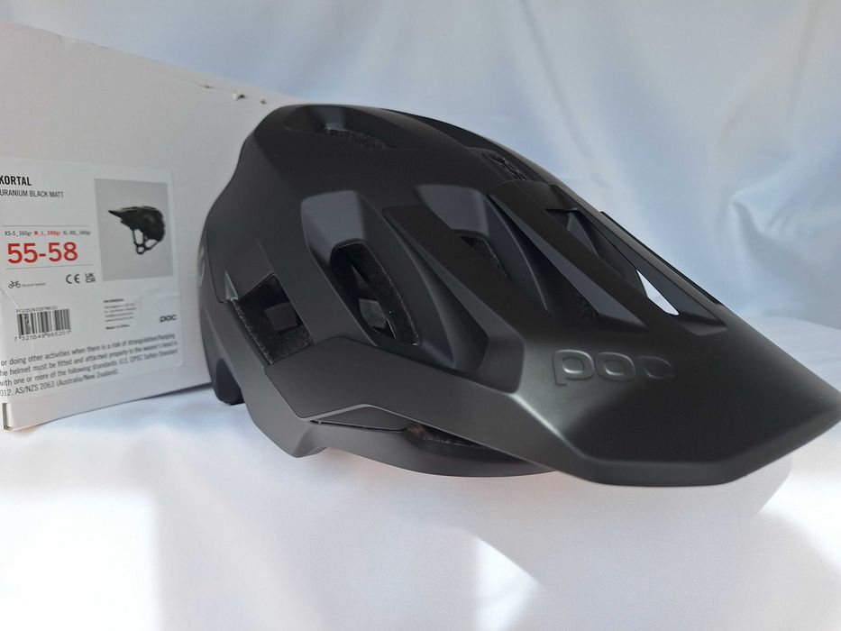 Kask rowerowy Poc Kortal Uranium Black Matt M 55-58cm