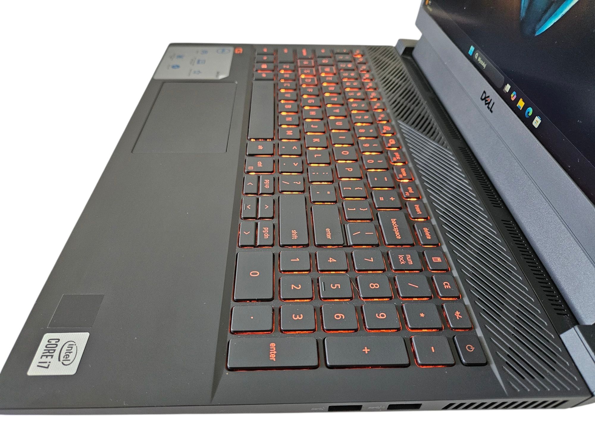Laptop gamingowy Dell G15 RTX 3060 i7 10th SSD 512GB RAM 16GB