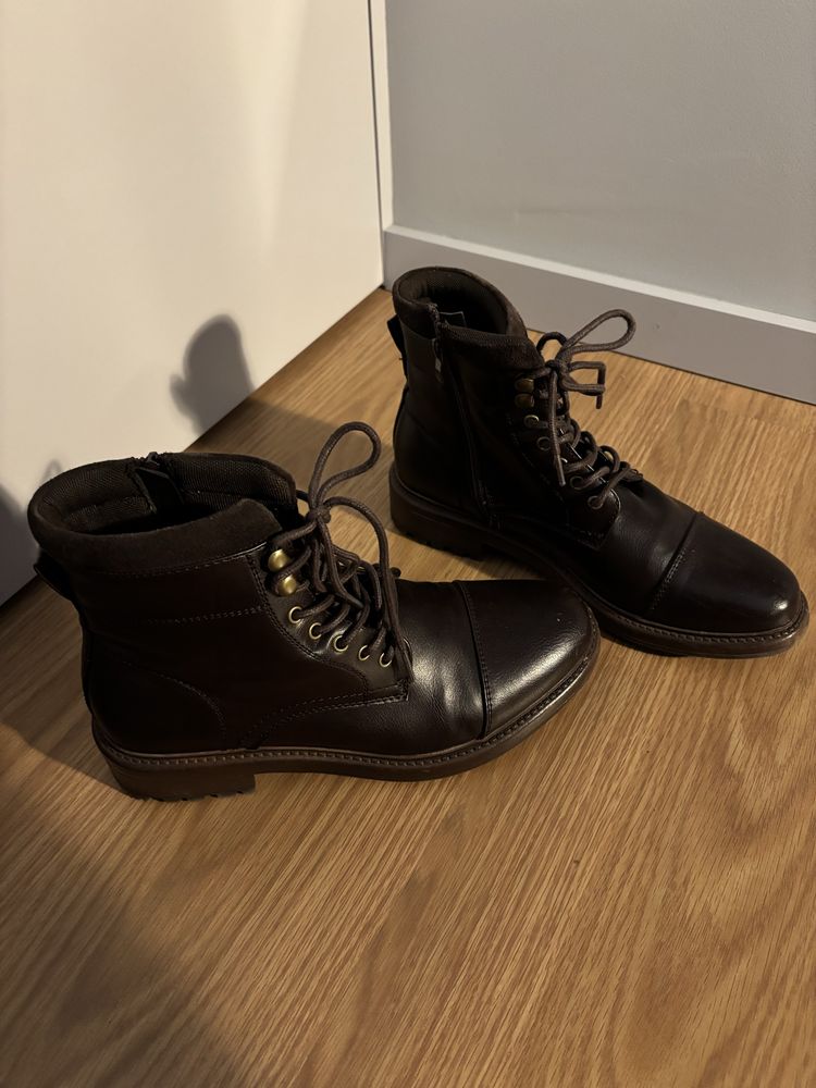 Botas de couro Springfield
