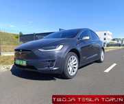 Tesla Model X FV 23%, 7 osobowy, 100 kWh - duża bateria, DualMotor, drzwi wing