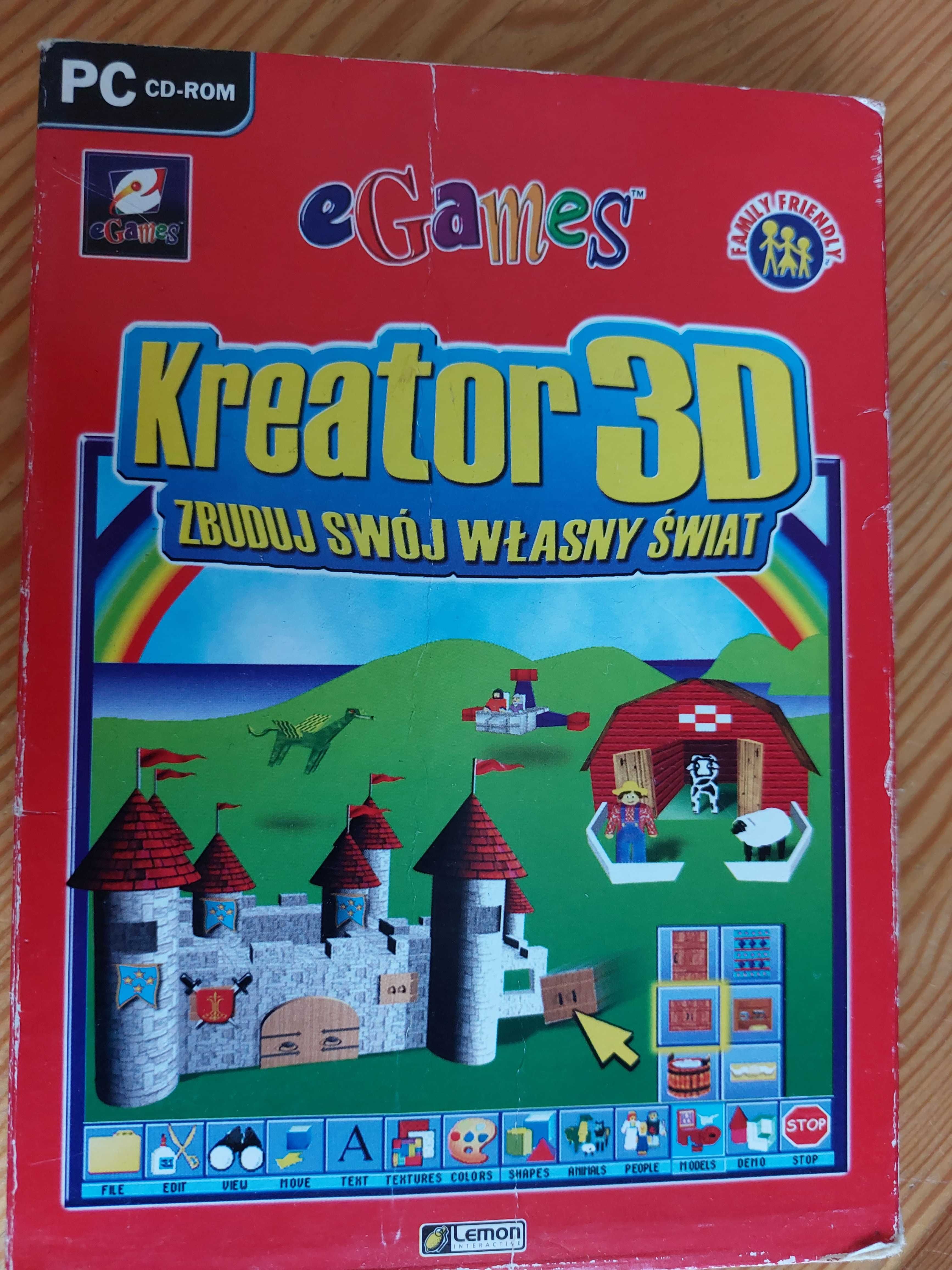 Gra PC "Kreator 3D zbuduj swój własny świat"