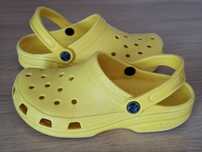 Босоножки Crocs/пр-во Италия/ жёлтые