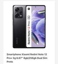 Smartphone Xiaomi Redmi Note 12 Pro+ 8/256gb Preto