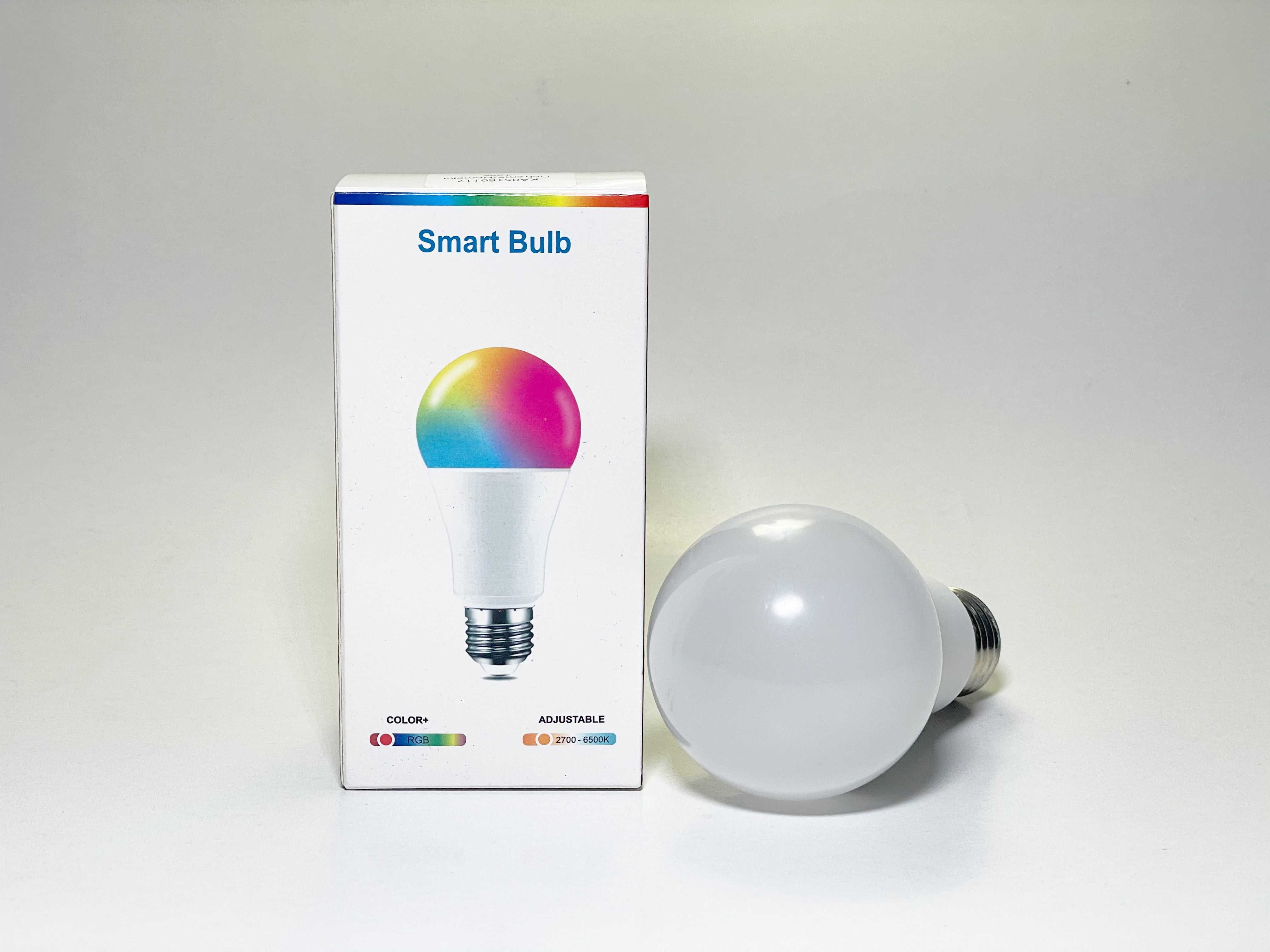 2 Lâmpadas LED Inteligente Wi-Fi RGB