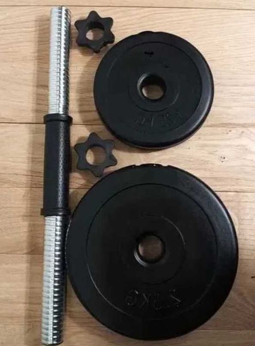 Гантели композитные наборные комплект 2шт по 11кг набор 22кг с дисками