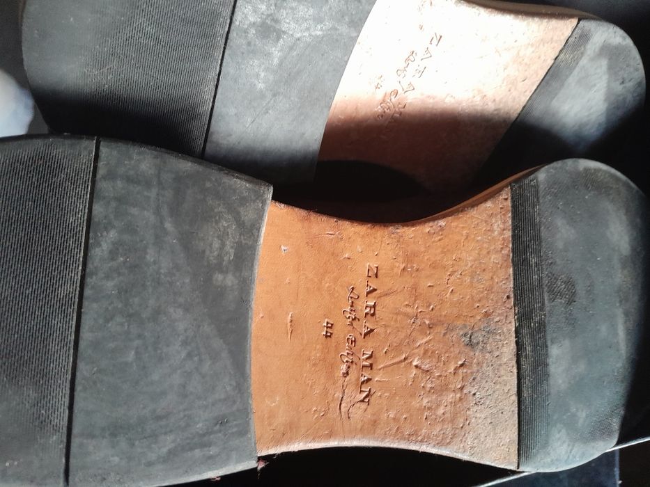 Sapatos camurça azul Zara limited edition