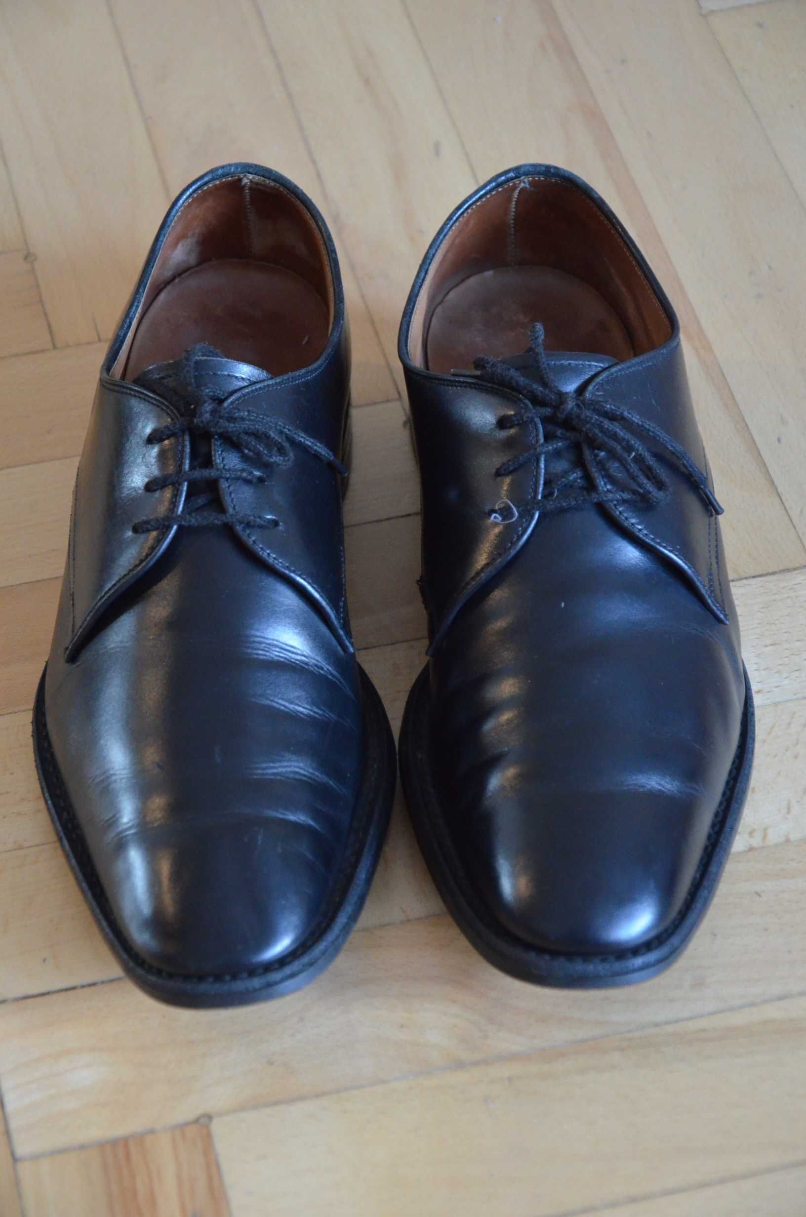Buty wizytowe Loake UK 7,5 EU 41 wkładka 28 cm skóra Made in England