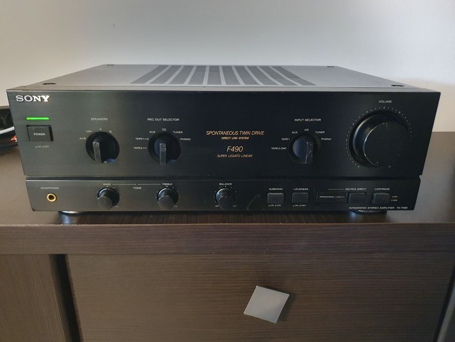 Sony F490 wzmacniacz stereo mocny