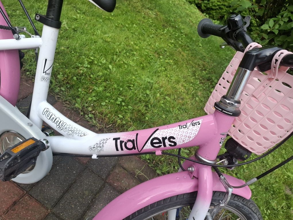 Rower Bikey Travers dla dziewczynki 20 cali