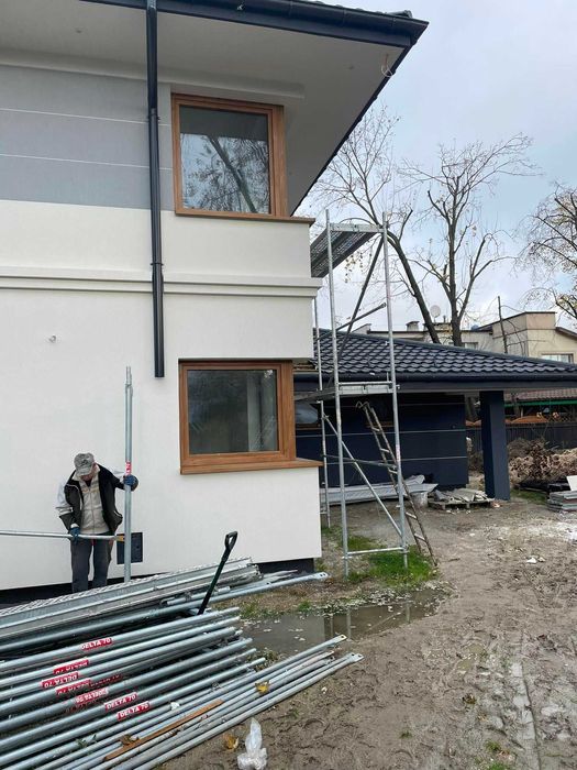 Elewacje Docieplenia Panele DACHY Parapety Obróbki Blacharskie Fak VAT