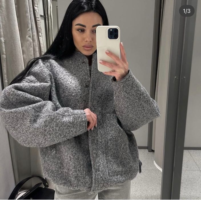 Бомбер куртка зара zara