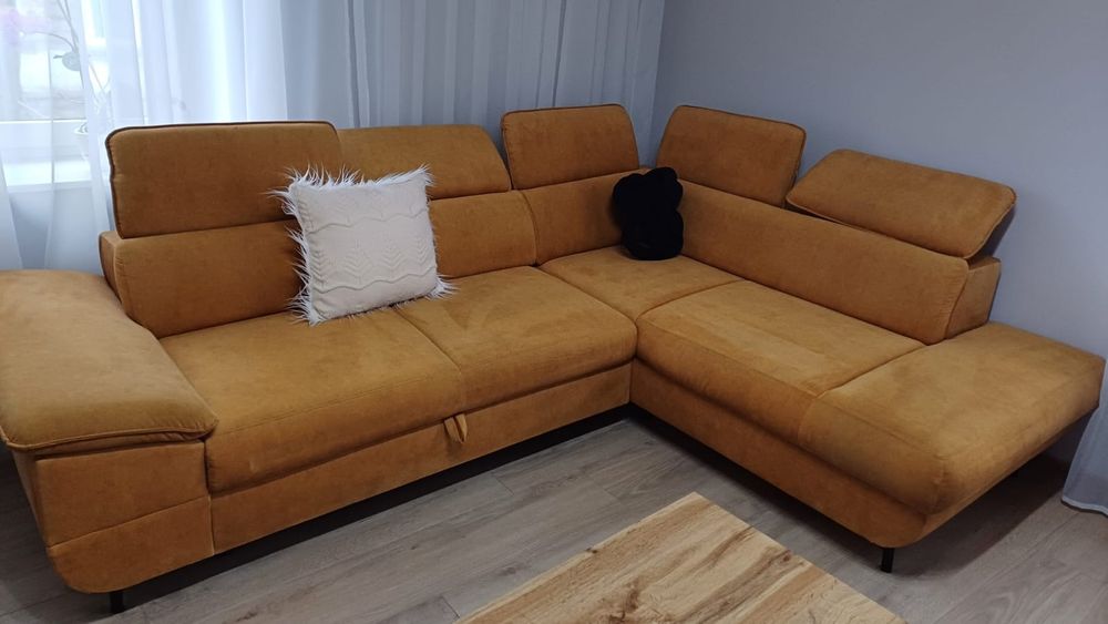 Narożnik z funkcją spania