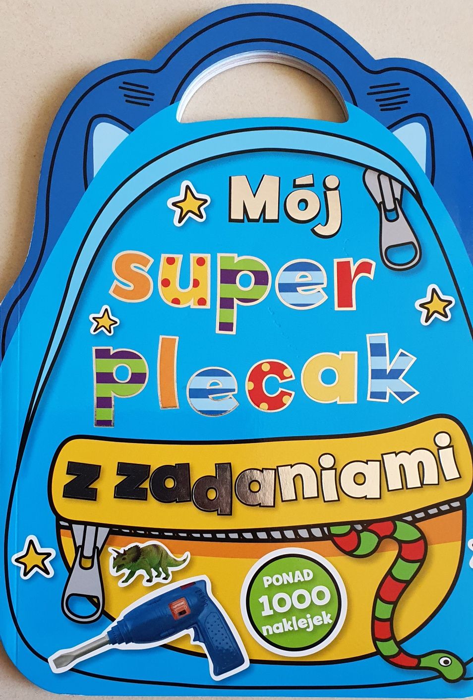 Naklejki - Mòj super plecak z zadaniami - ponad 1000 naklejek