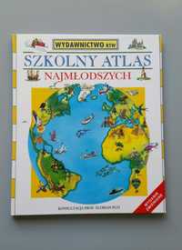 Szkolny atlas dla najmłodszych wydawnictwo RTW
