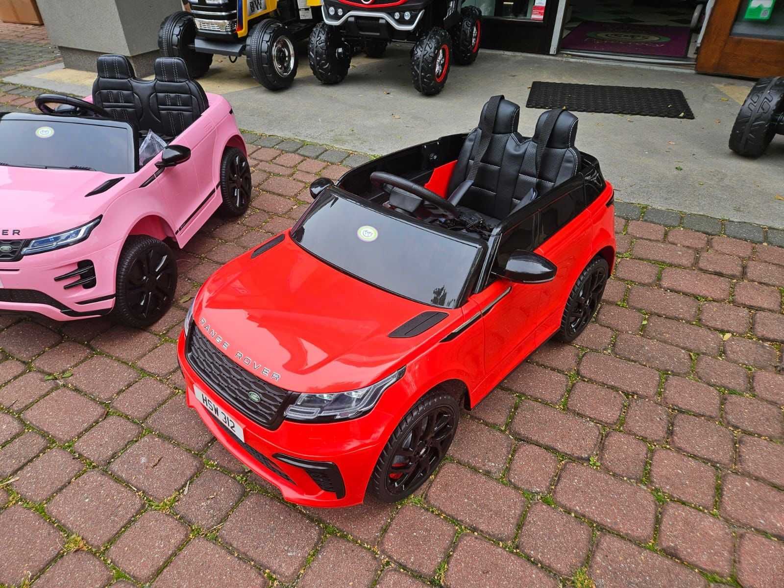Range Rover Evoque na akumulator dla dzieci  SUV + Pilot