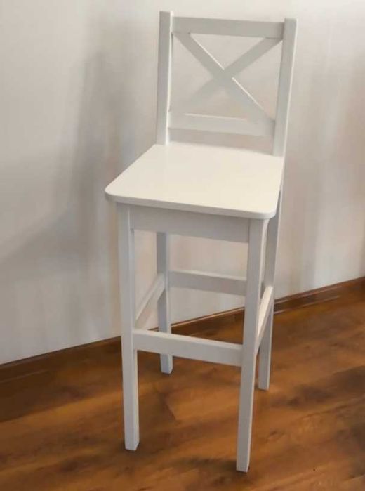 Hoker Drewniany Biały  109 CM SOLO MH019 SUPER CENA – WYSYŁKA OD 3 DNI